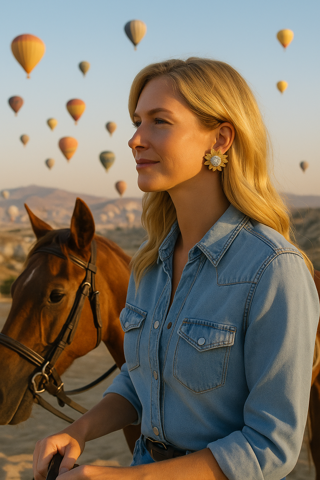 BOUQUET Koleksiyonu: Fiori D’Argento Orecchini Küpe