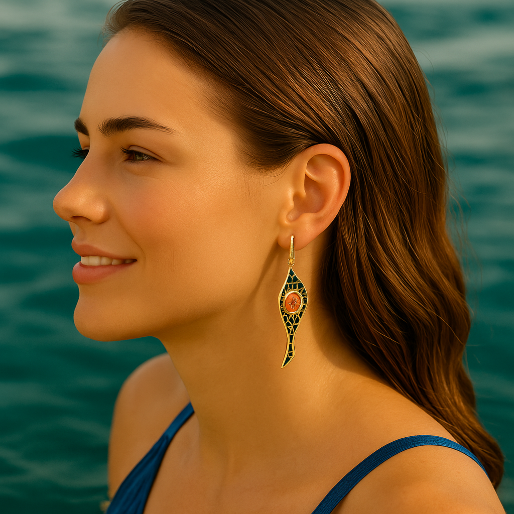 Artemide Koleksiyonu: Sogno di Notte Küpe