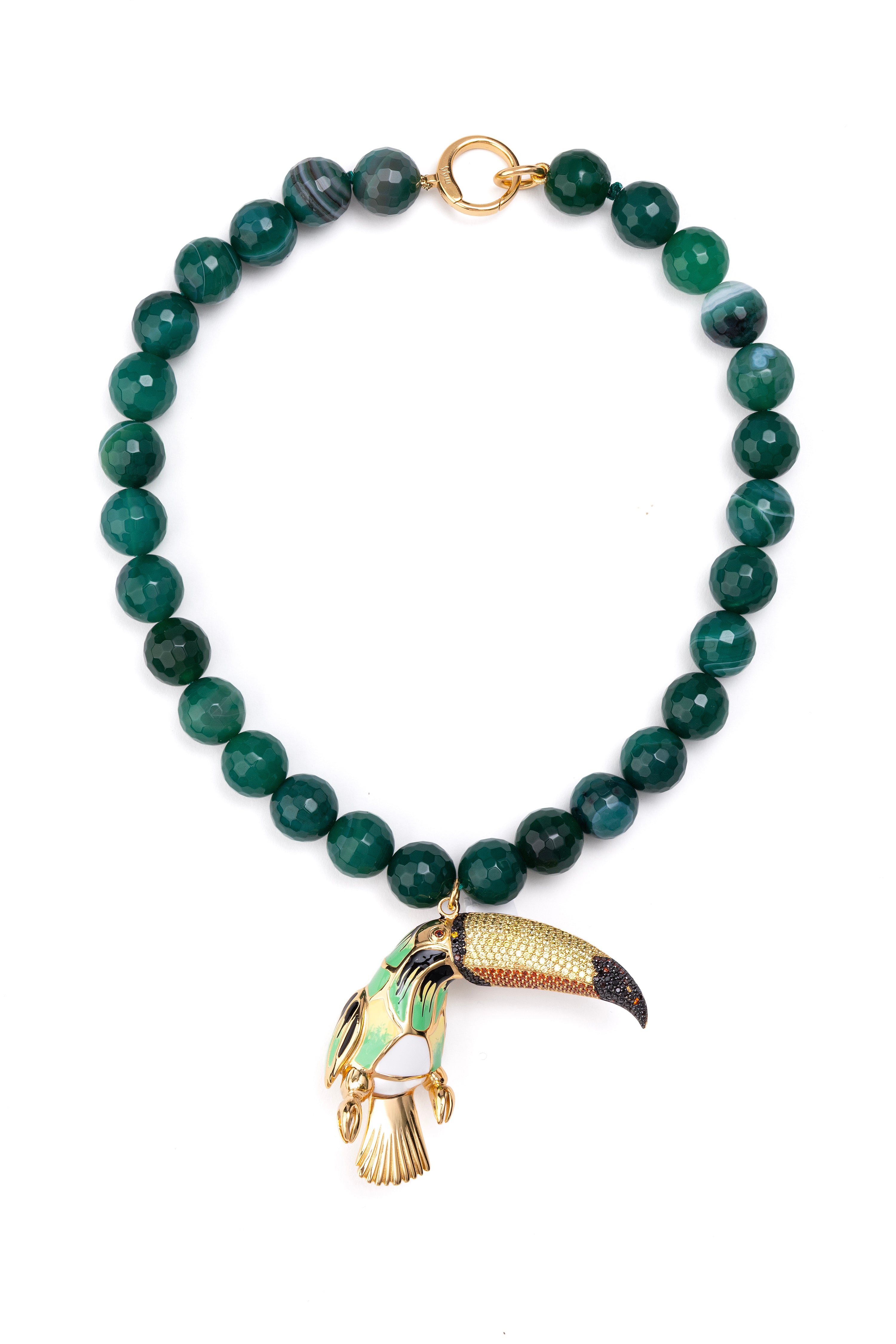 JUNGLE TIARA Koleksiyonu: Collana Fiducia Kolye