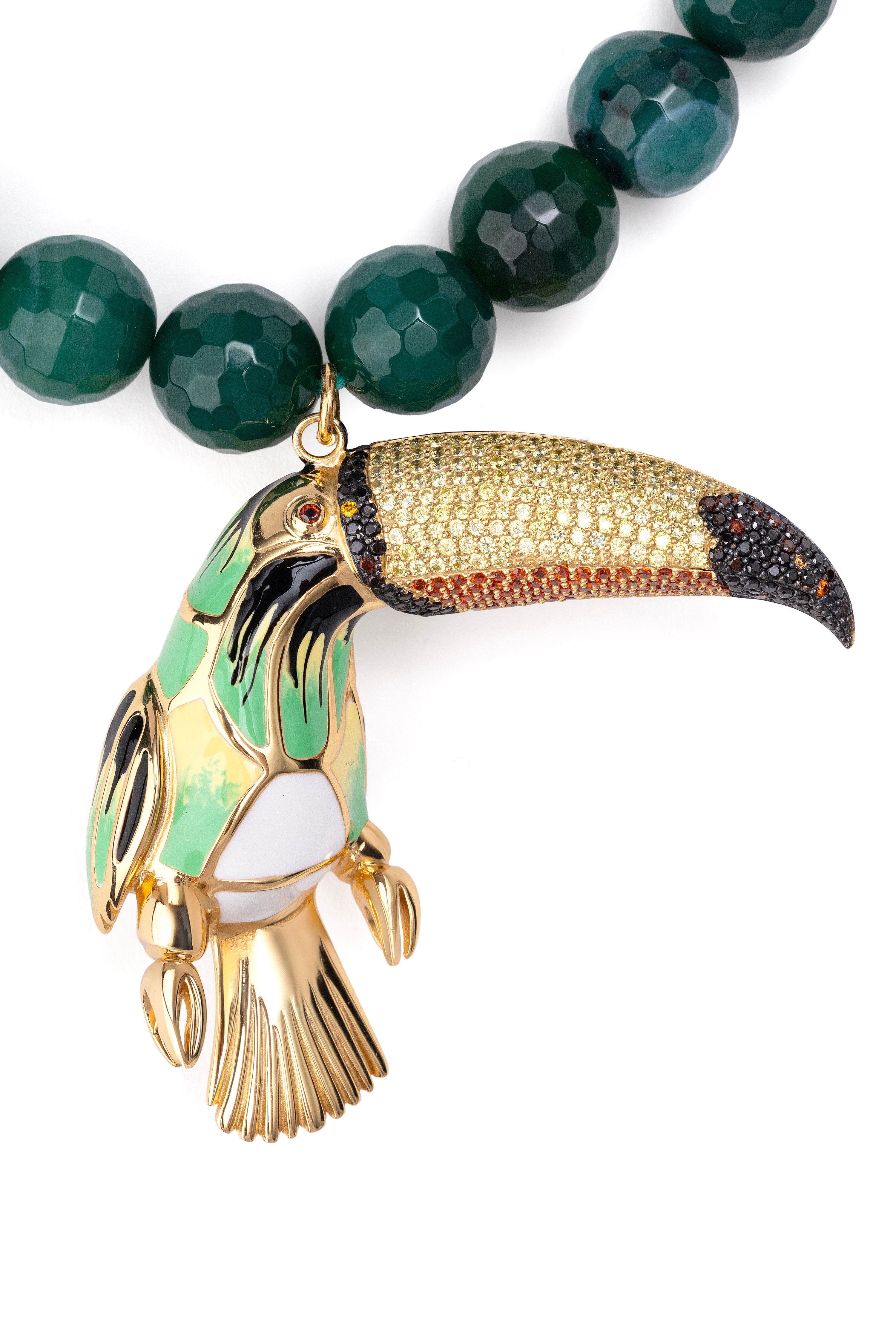 JUNGLE TIARA Koleksiyonu: Collana Fiducia Kolye