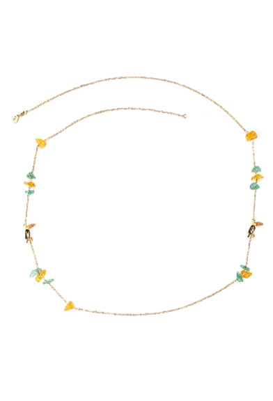 JUNGLE TIARA Koleksiyonu: Collana Caos Kolye