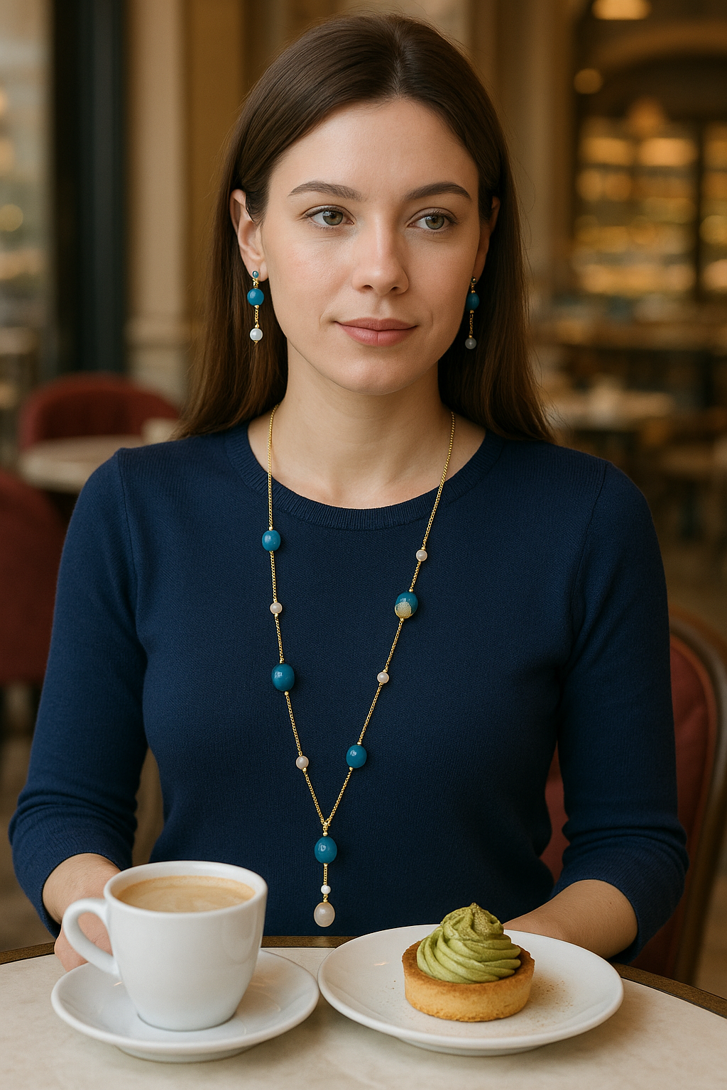 AMA Koleksiyonu : Collana Illusione Kolye