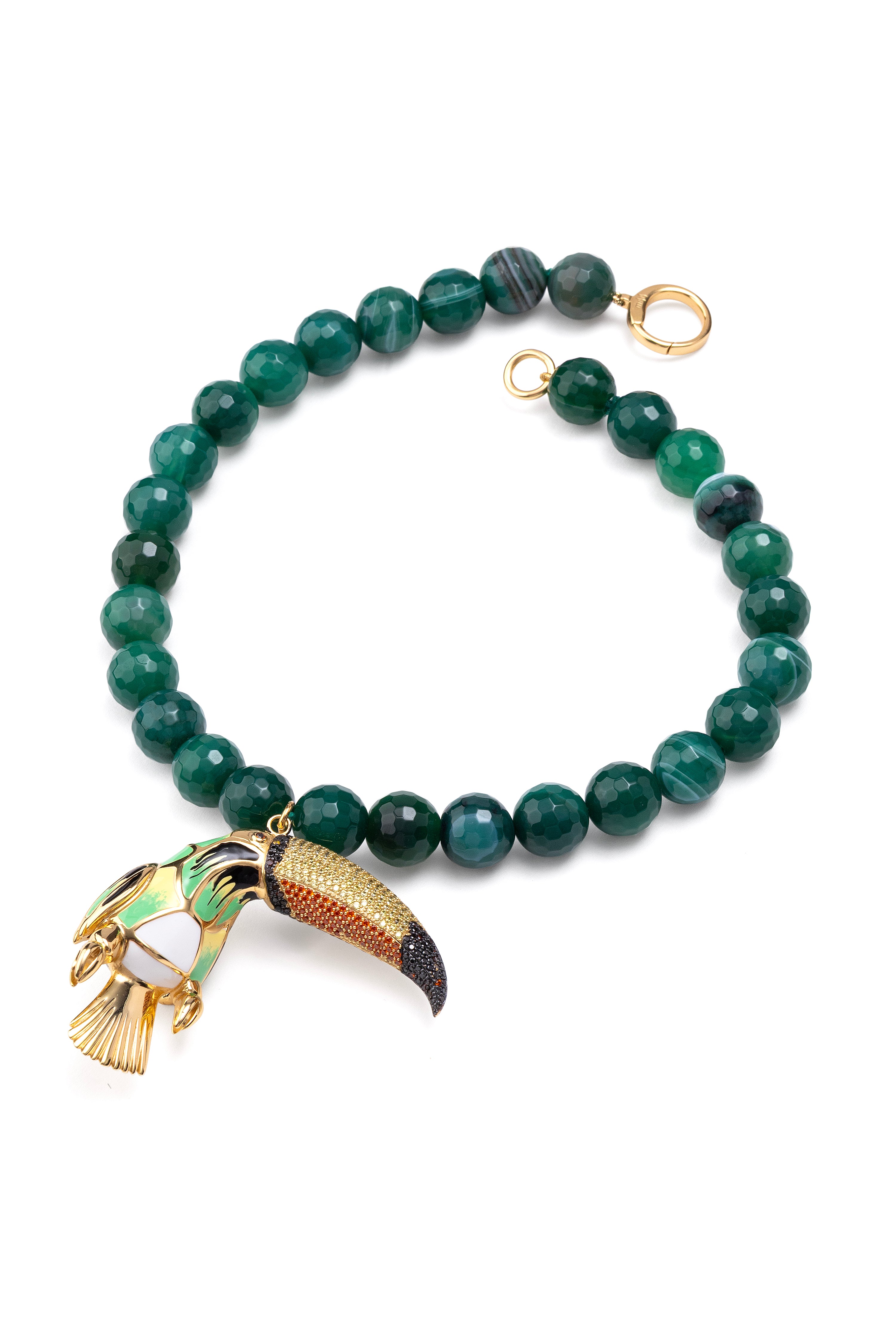JUNGLE TIARA Koleksiyonu: Collana Fiducia Kolye